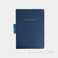 A5 Notebook Travel in pelle Stampa personalizzata con supporto a penna